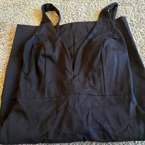 Lulu's Black Mini Dress